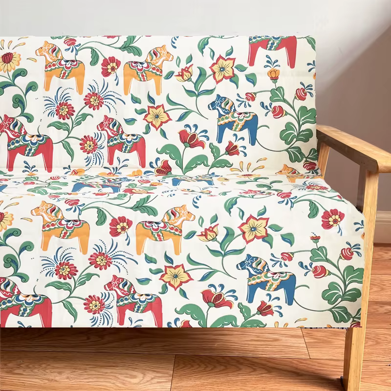 Tissu en toile de coton pur de 2.4m de large au mètre