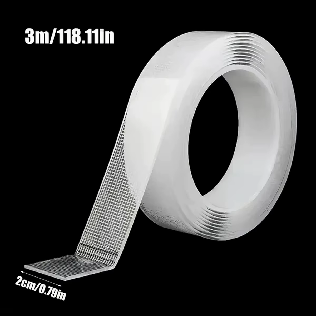 1 bande adhésive nano ultra-résistante double face