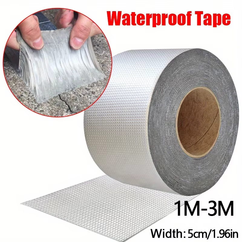 1 rouleau de ruban adhésif en aluminium imperméable de qualité supérieure