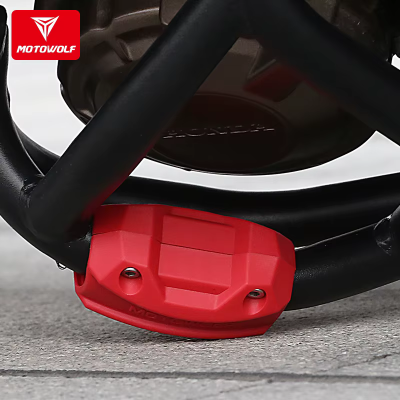 Bloc de Protection de pare-chocs pour Cucati Suzuki Honda Kawasaki Etc moto universelle 22 25 28MM barre de Crash de moteur garde décorative