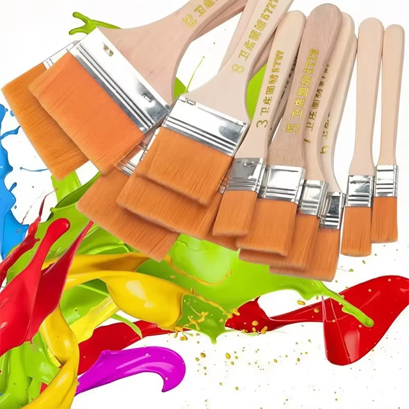 Ensemble de pinceaux à peinture en Nylon