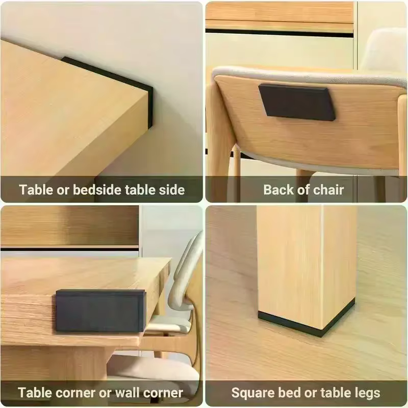 Protecteur mural adhésif double face en mousse EVA, adapté à la protection contre les chocs des canapés, bancs et murs, coussinets anti-vibrations, 10/20 pièces