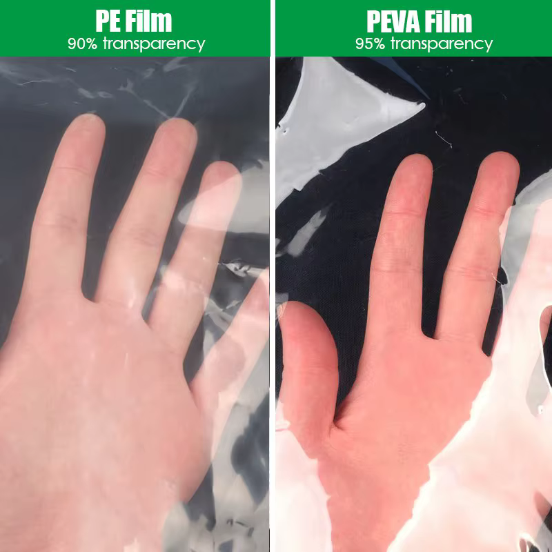 Bâche transparente PEVA personnalisable