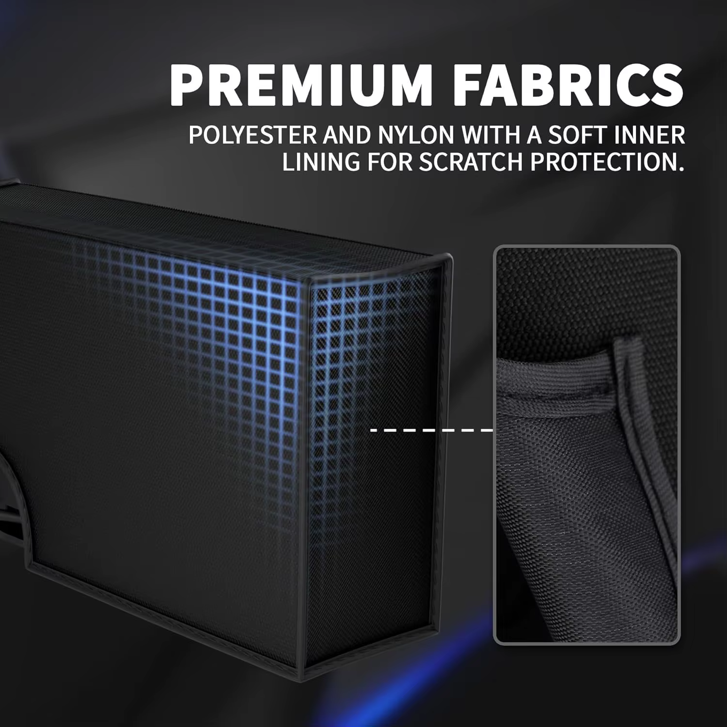 Housse anti-poussière premium pour Switch 2 – Le manchon de protection résistant à l'eau protège la console et la station d'accueil de la poussière, des rayures et des déversements