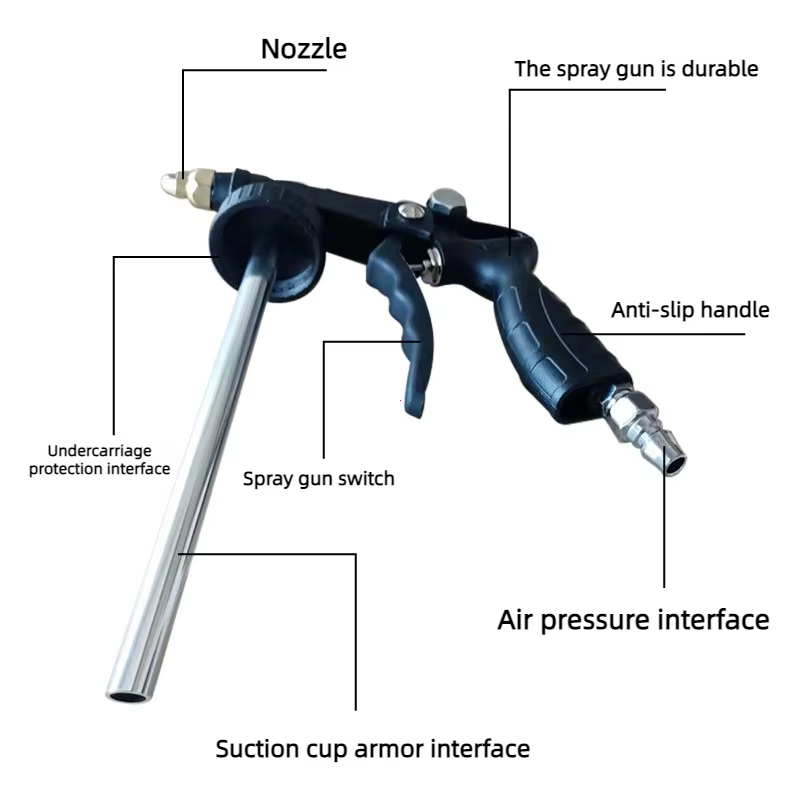 Pistolet de pulvérisation réglable pour peinture aérographe