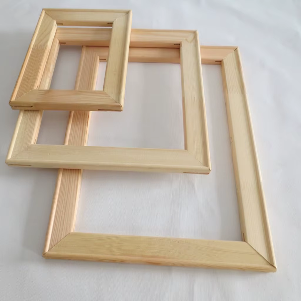 Cadre en bois pour toile de peinture à l'huile