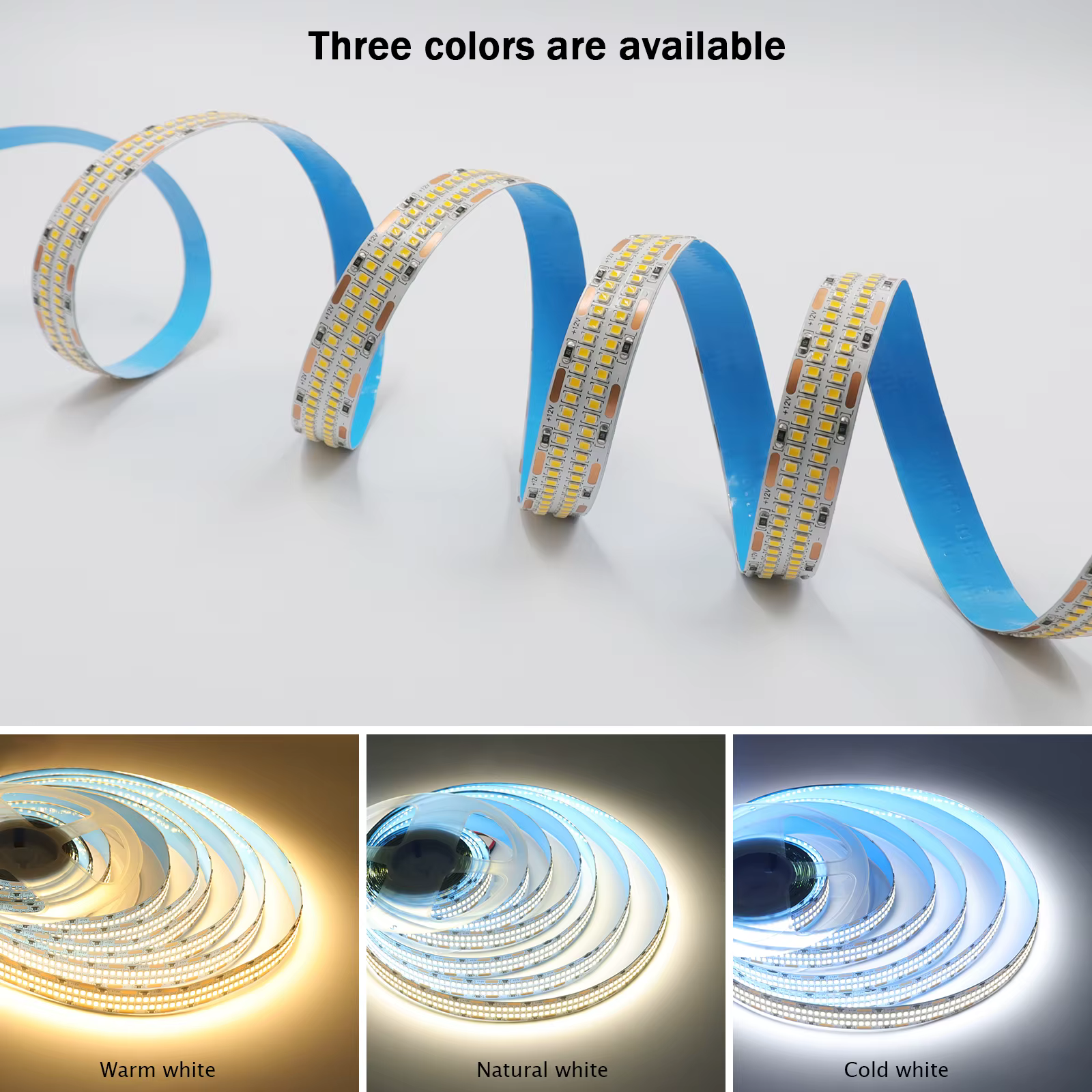 2835 2025 bandes lumineuses LED 12V Super lumineux 624/480/240LED s/m ruban Flexible Double rangée IP21 IP67 bande LED étanche