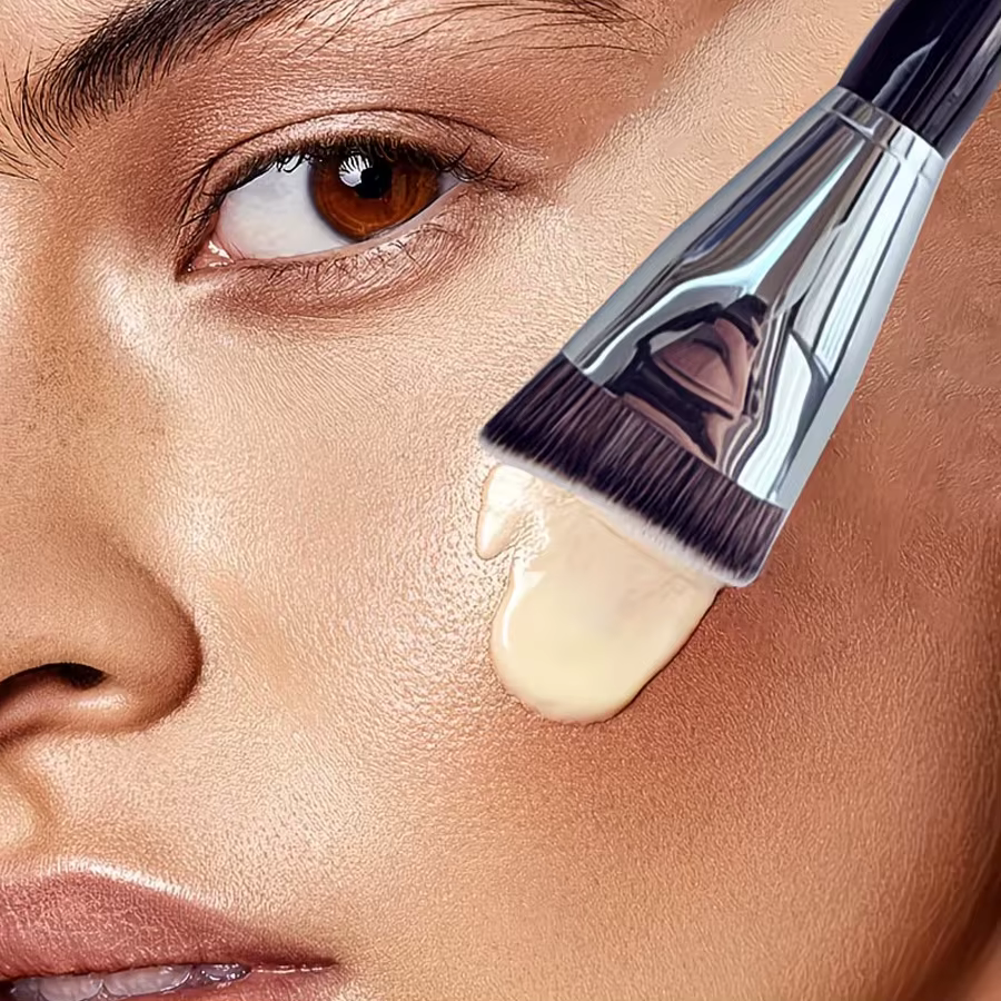 Grand pinceau double usage pour le contouring
