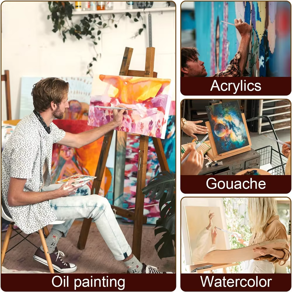 Pinceaux à peinture micro-détaillés fins