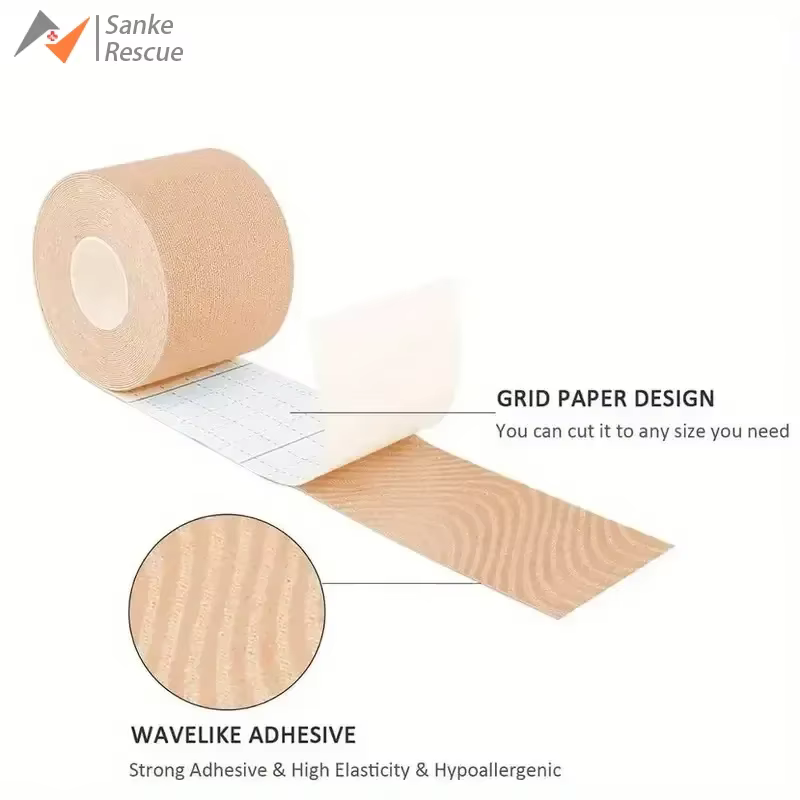 Bande de kinésiologie étanche pour sport, Bandage athlétique, protection de récupération musculaire, cerclage, soulagement de la douleur, Tennis, gymnastique, enveloppe élastique