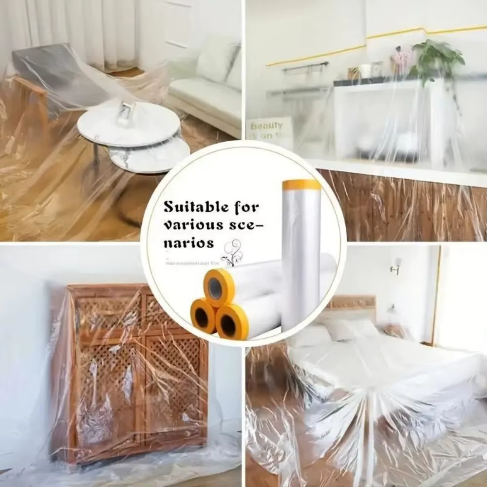 Film de protection anti-poussière pour meubles 12M
