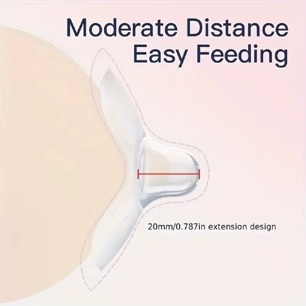 Protecteurs en silicone pour alimentation des mères, bouclier d'allaitement, housse de protection ShiPublish, alimentation au lait doux, 2 pièces
