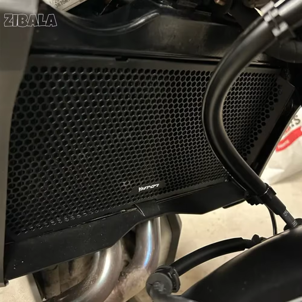 Protection de radiateur pour moto Yamaha MT-07 Y-AMT 2025 2026 2027 – Grille de protection et cache de radiateur – Accessoires MT07