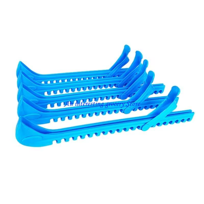652D 1 paire protections patins réglables pour le Hockey le patinage artistique, couvercle lame patin à glace,
