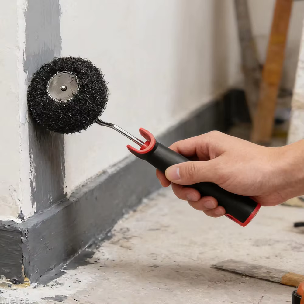 Rouleau de peinture en forme de citrouille pour coins et bordures