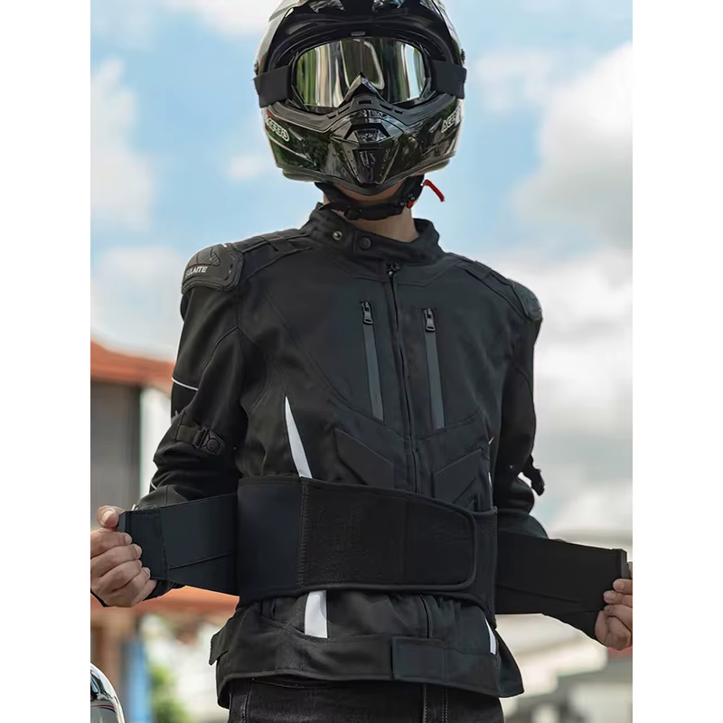 Accessoires de protection de taille de moto pour hommes, Support de rein d'équitation, équipement de Motocross, attelle de sécurité pour cyclisme, articles de Protection