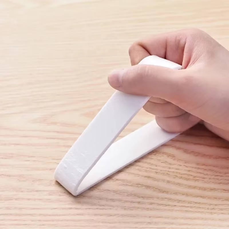 Rubans adhésifs en mousse Double face en éponge blanche, pour montage du tampon de fixation, collant de 10mm à 30mm de largeur, ruban adhésif Super résistant à deux côtés