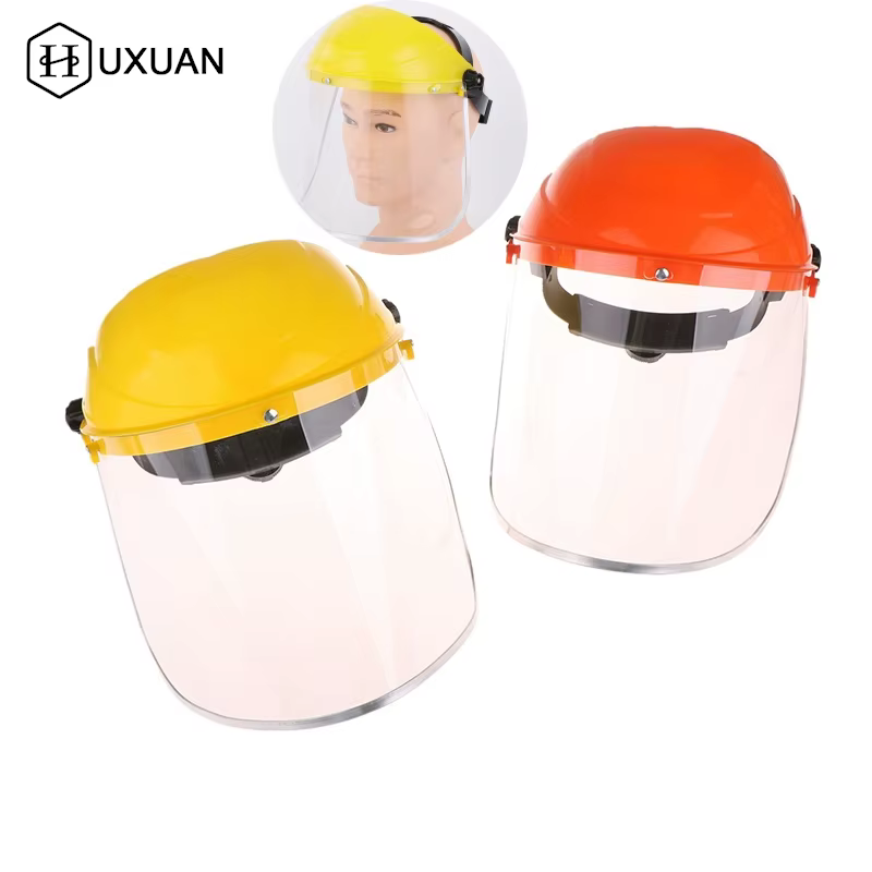 Masque de Protection réglable Transparent PVC Anti-salive Anti-poussière visages boucliers écran visières de rechange Protection des yeux masque facial