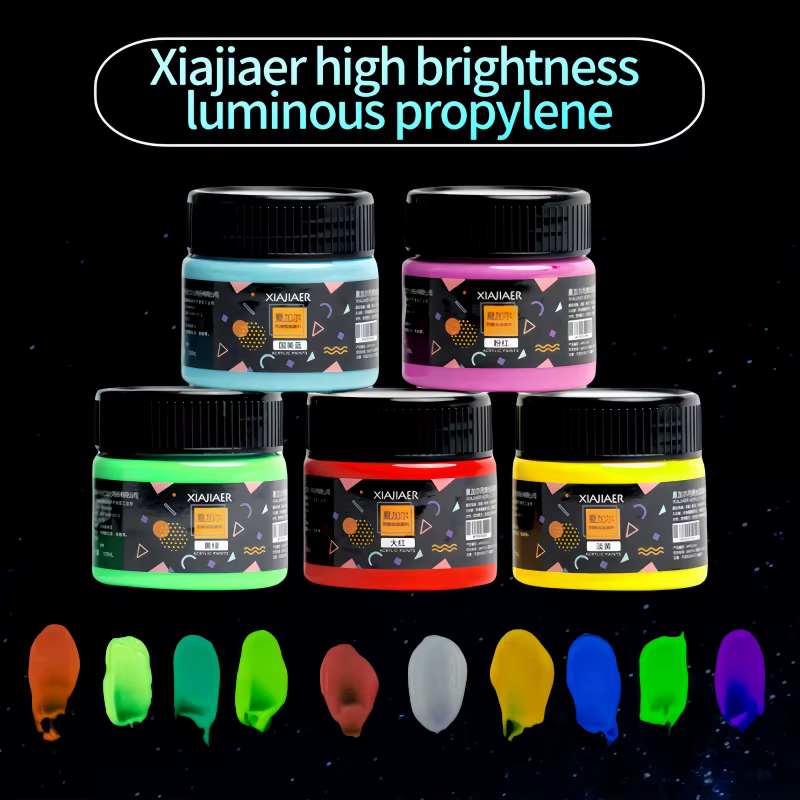 Pigment acrylique fluorescent Chagall 100ml – Jaune fluorescent