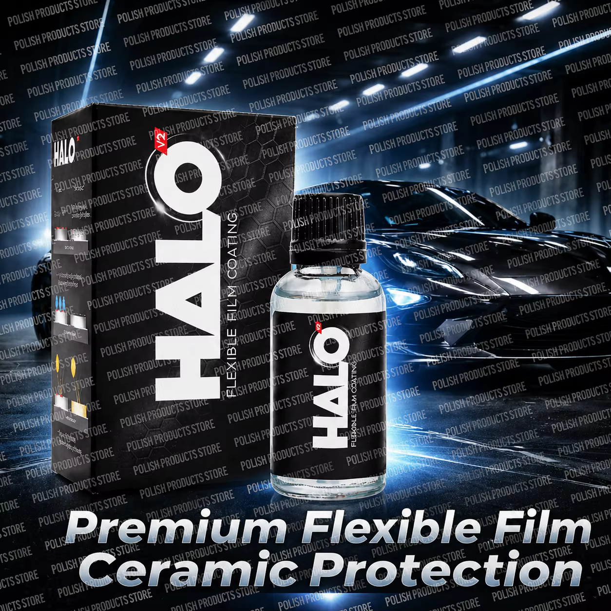 Film de protection souple Halo V2 pour peinture (PPF) – Sûr pour tous types de films de protection/PPF – Finitions