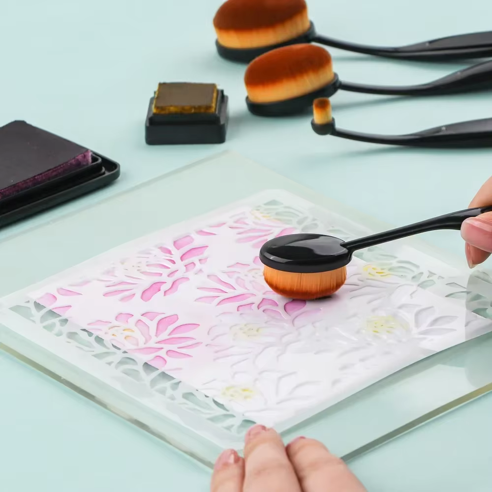 Ensemble de pinceaux de mélange d'encre