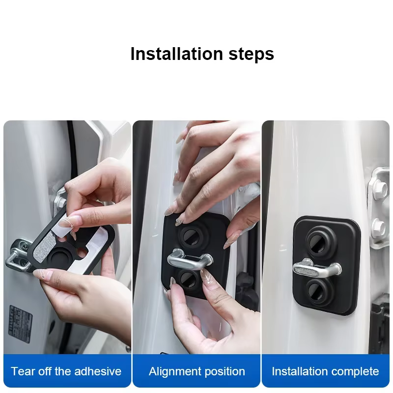 Housse de Protection décorative pour serrure de porte, étui pour MINI Cooper R56 R55 R60 F54 F55 F56 F60 Coutryman Clubman, accessoires de style de voiture
