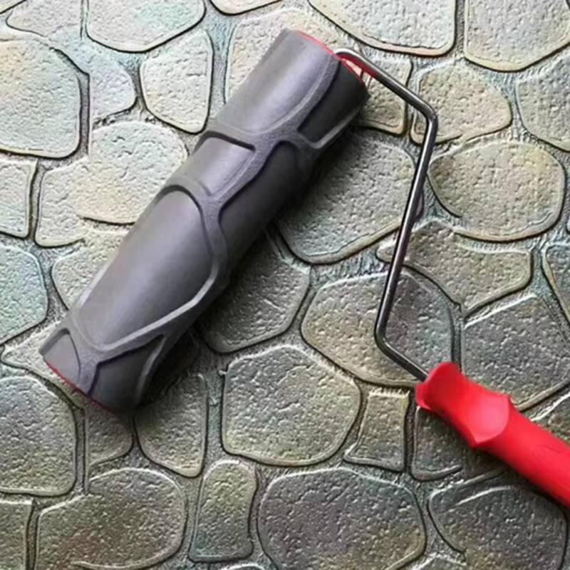 Rouleau gaufrage brique