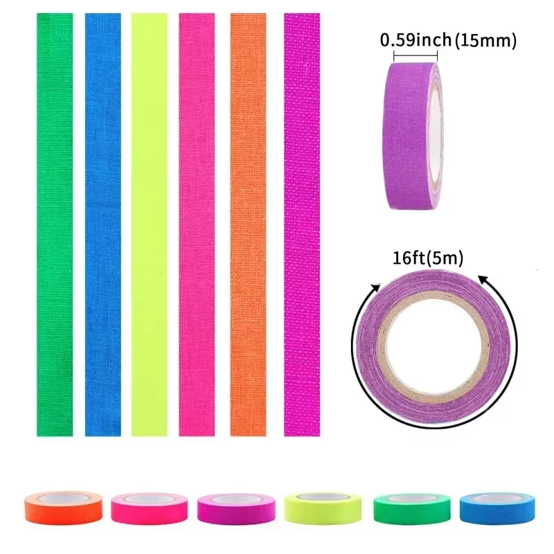 Autocollant auto-adhésif Fluorescent