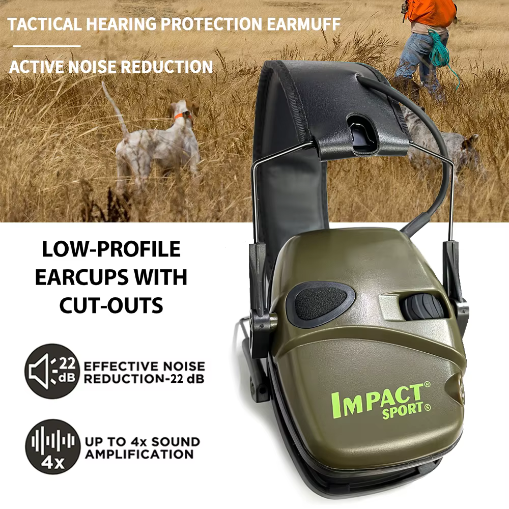 Nouveau casque de tir électronique casque pour la Protection auditive oreille protéger réduction du bruit chasse Active tactique casque antibruit