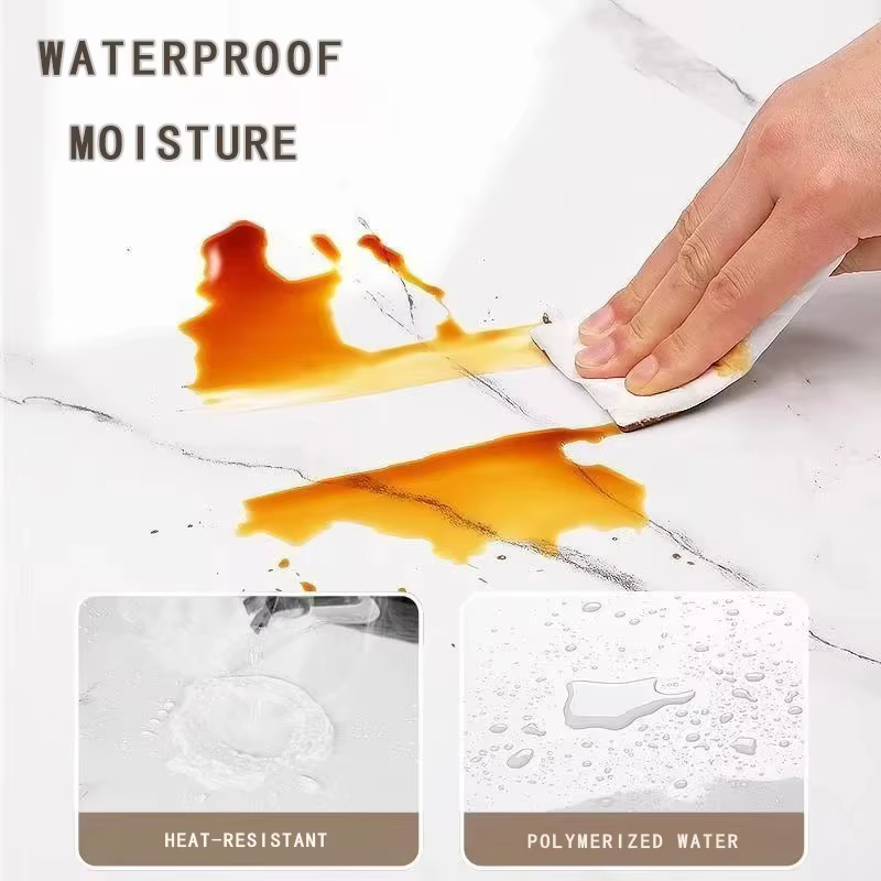 Autocollant mural imperméable et antisalissure
