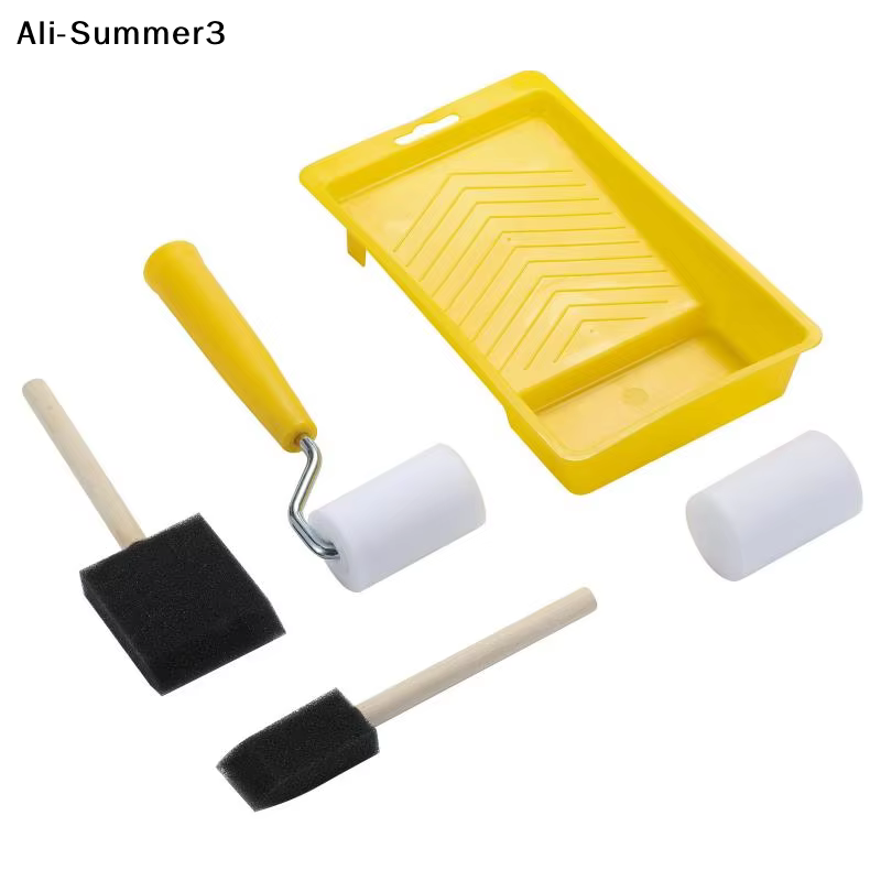 【WF】【Wp】6 rouleaux à peinture en mousse haute densité