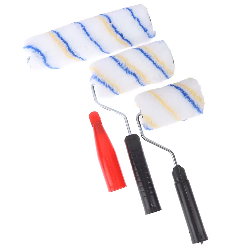 Rouleau à peinture avec manche court et long