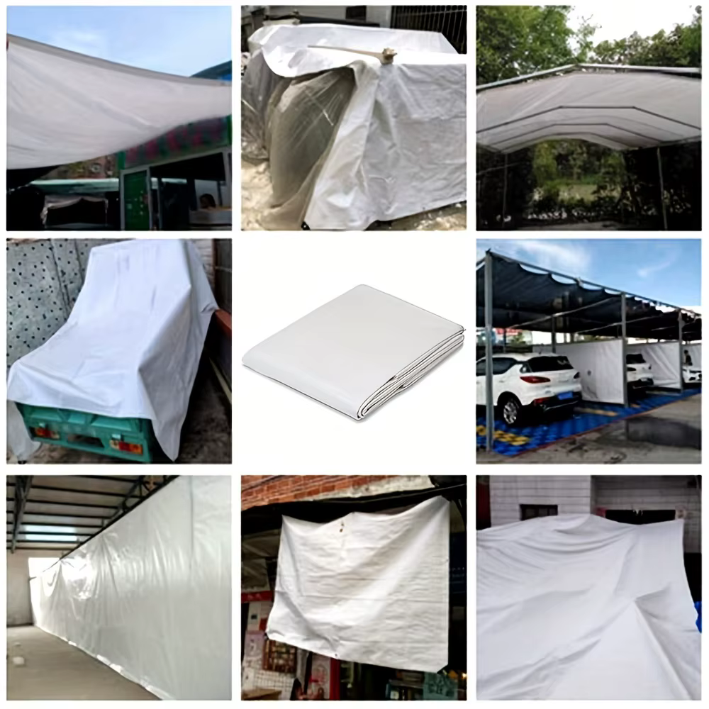 Grande bâche blanche personnalisée 3x5 6 4 8m * 8 10 12