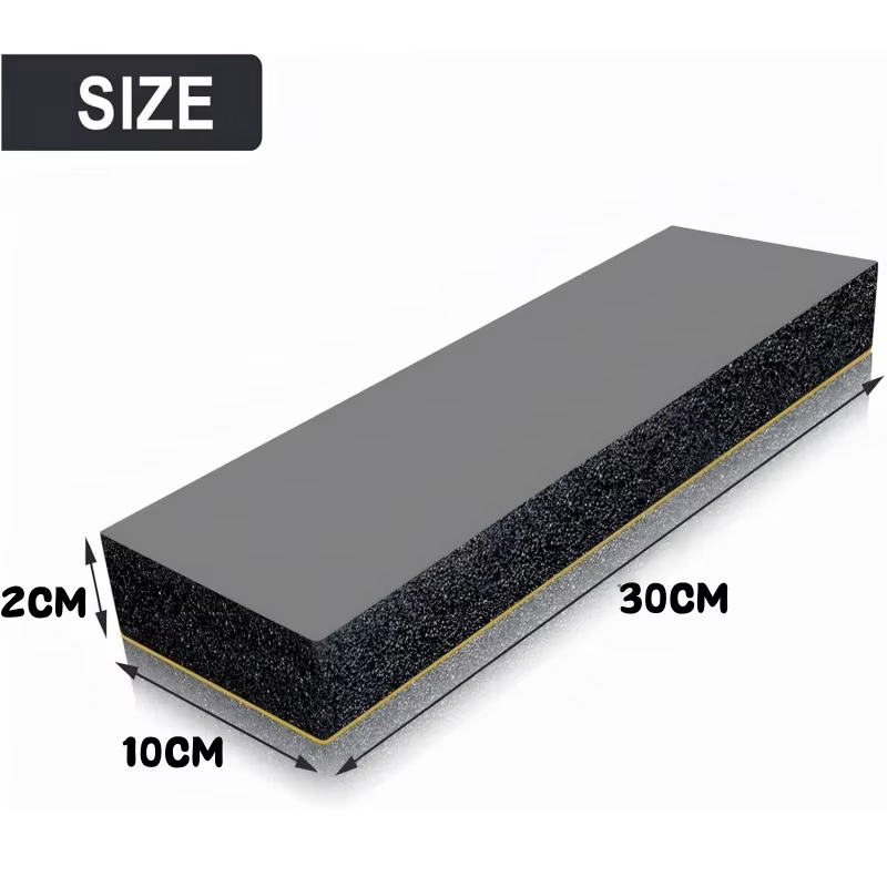 Lot de 4 protections murales épaisses pour garage, pare-chocs de porte de voiture, blocs de mousse pour coins de mur, auto-adhésifs robustes, protège des chocs et des rayures