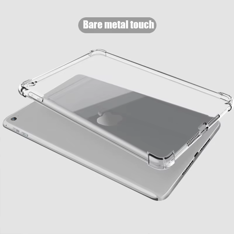 Étui en silicone souple pour tablette Apple iPad Pro 12.9 11 9.7 Air 2 3 4 5, housse de protection Airbag Chancelier pour ISub Mini 1 2 3 4 5 6