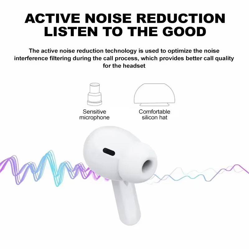 TWS Bluetooth écouteur Air Pro sans fil écouteur son suppression du bruit Bluetooth écouteurs contrôle tactile casque