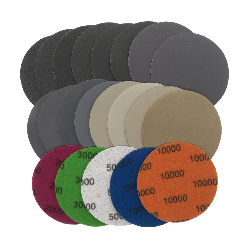 Disques abrasifs humides et secs de 2 pouces