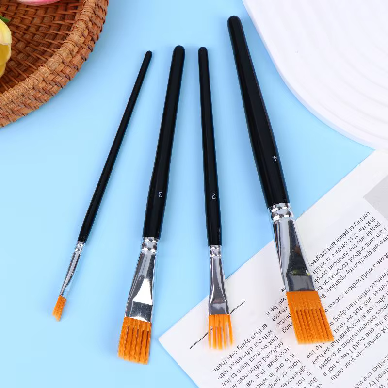 Pinceaux à aquarelle, design ergonomique