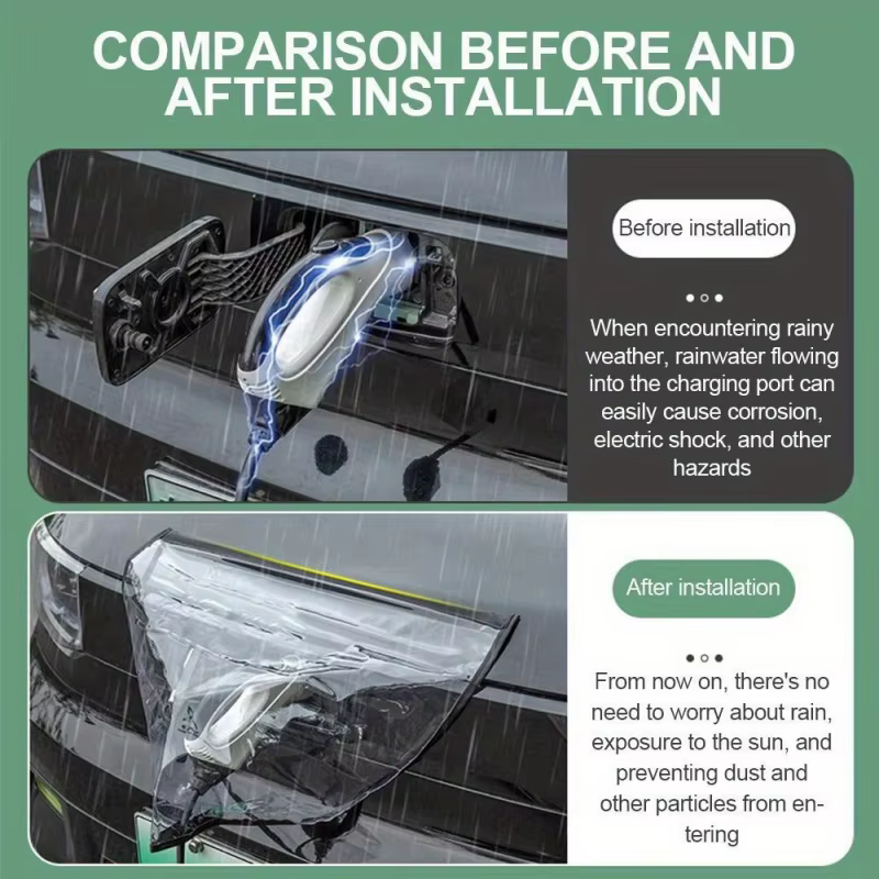 Couvercle de Port de chargement EV étanche et Anti-poussière, ajustement universel pour toutes Tesla/Nissan/Ford EV et PHEV, Protection Anti-neige, pluie et glace