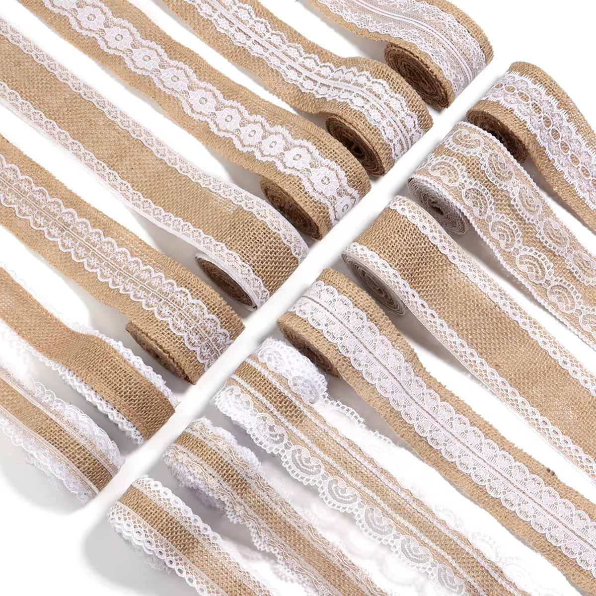 Ruban en Toile de Jute Naturelle