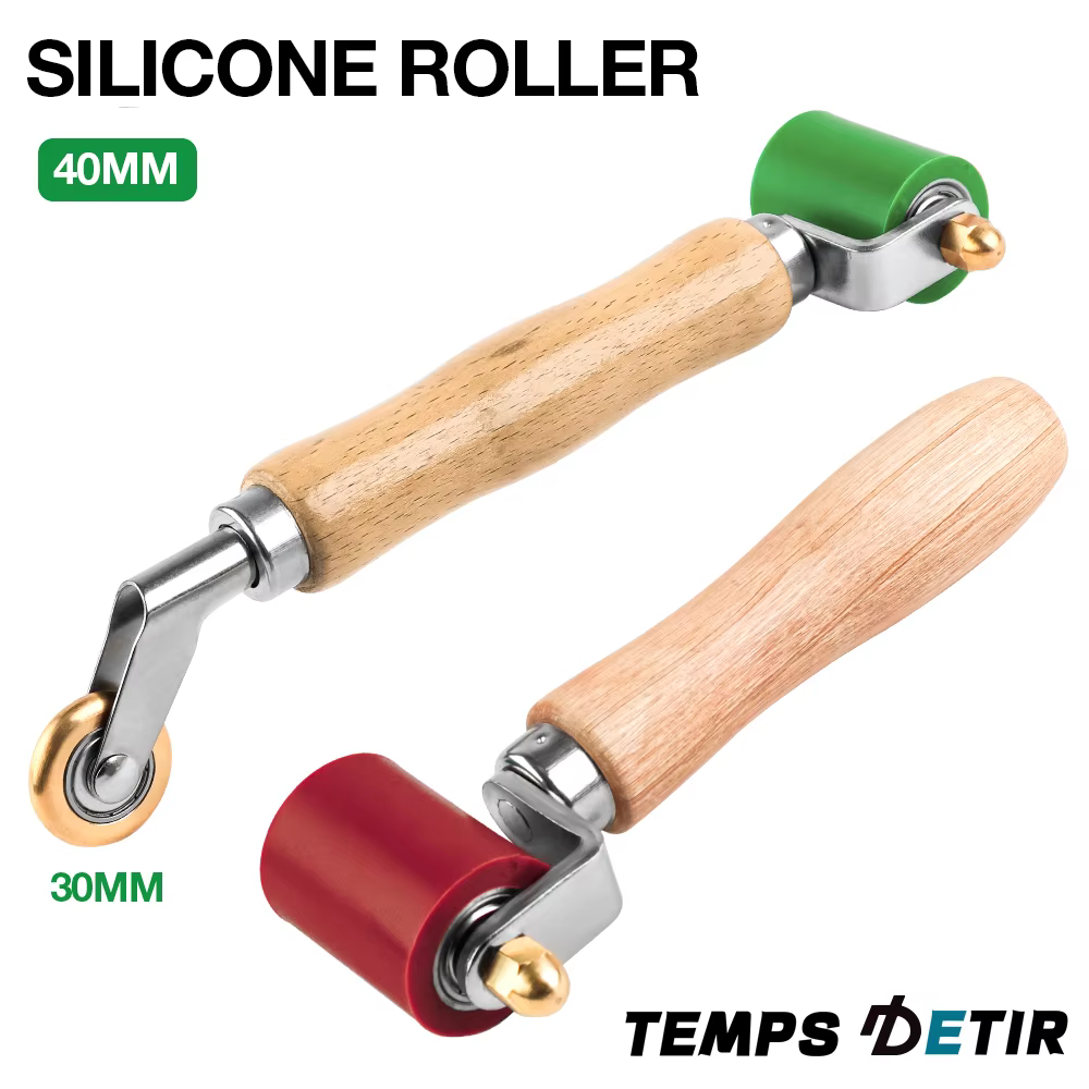Rouleau de pression en silicone de 40 mm