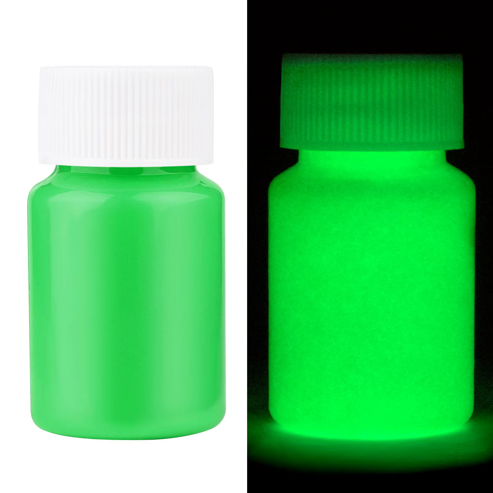 Peintures lumineuses fluorescentes longue durée