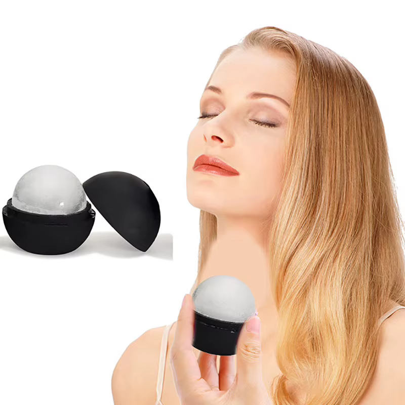 Rouleau à glace pour le visage et les yeux, outils de soins de la peau, moule à glaçons en silicone, accessoires de beauté