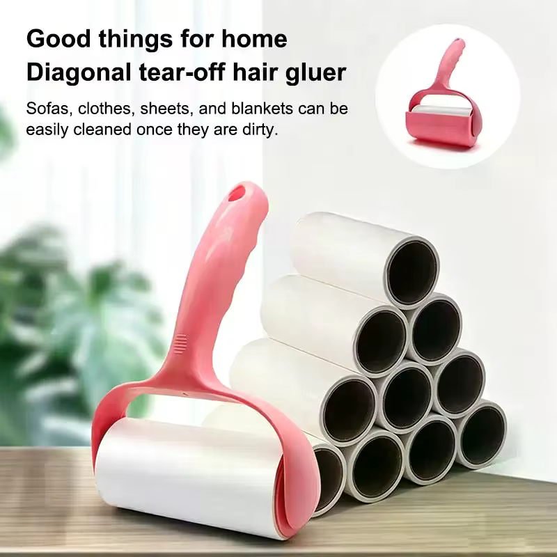 Rouleau à noyau détachable polyvalent pour l'élimination de la poussière et des cheveux des vêtements