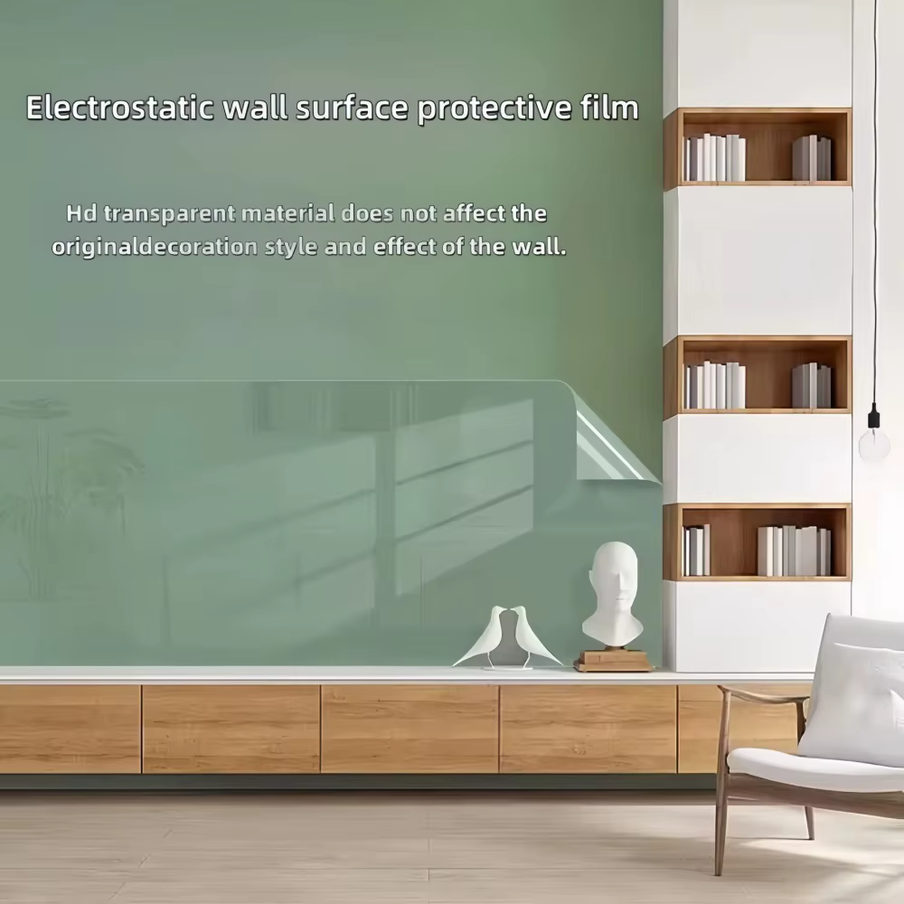 Film protecteur mural transparent