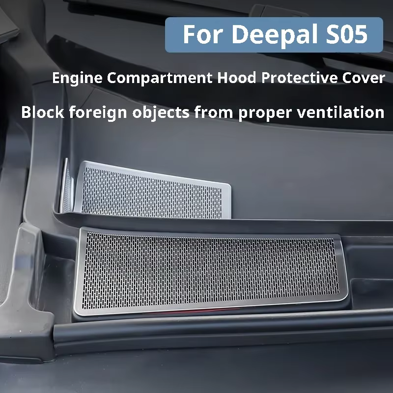 Pour Deepal S05 : Cache de protection de capot, grille anti-insectes pour prise d'air, anti-poussière, anti-colmatage, accessoires de modification