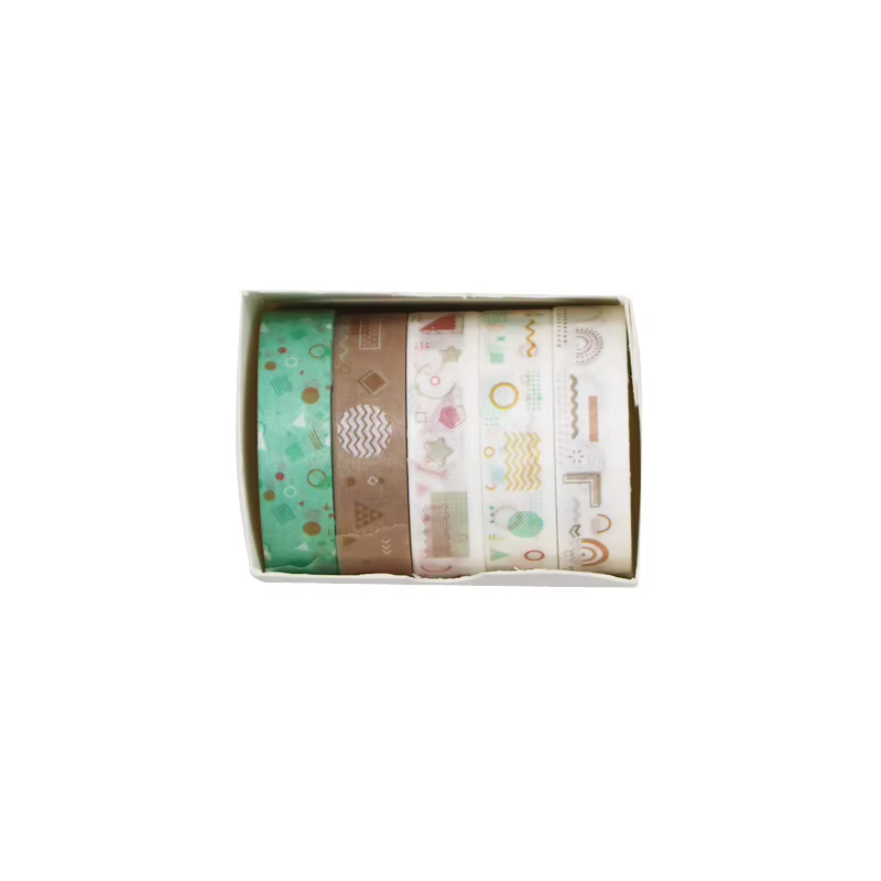 Ensemble de rubans Washi Kawaii pour scrapbooking