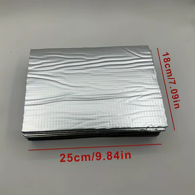 Rouleau d'isolation en mousse d'aluminium réfléchissant auto-adhésif – Isolation thermique pour fenêtres