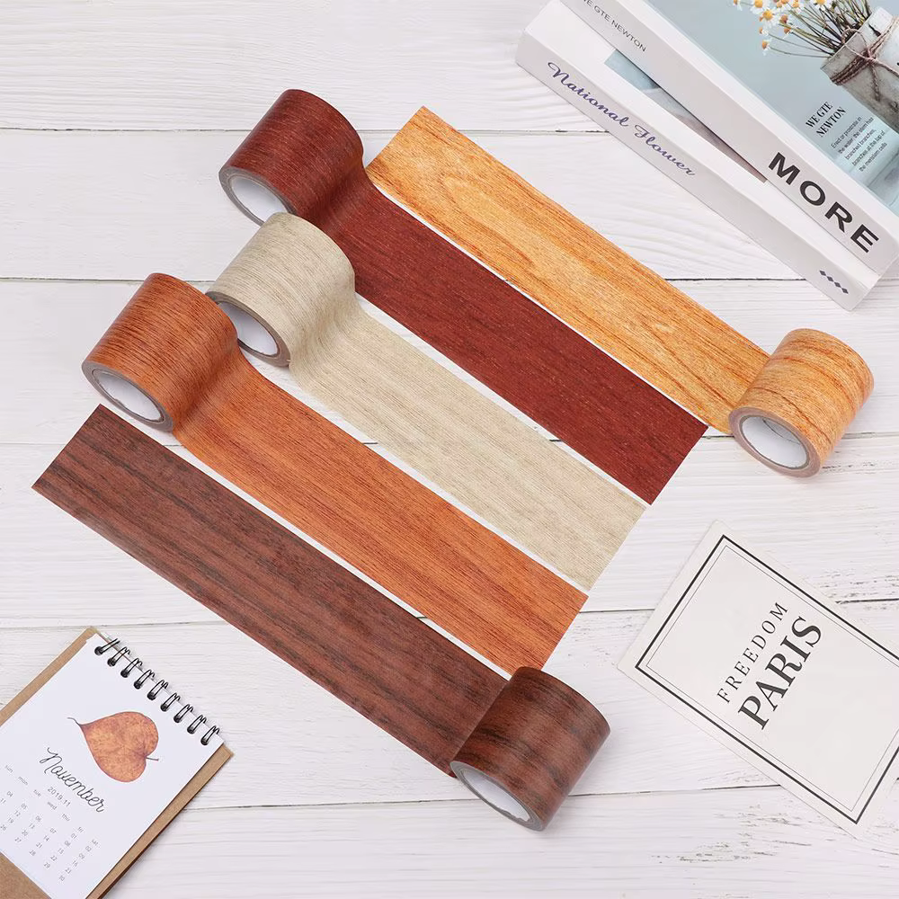 Rouleau de ruban adhésif pour réparation de Grain de bois réaliste