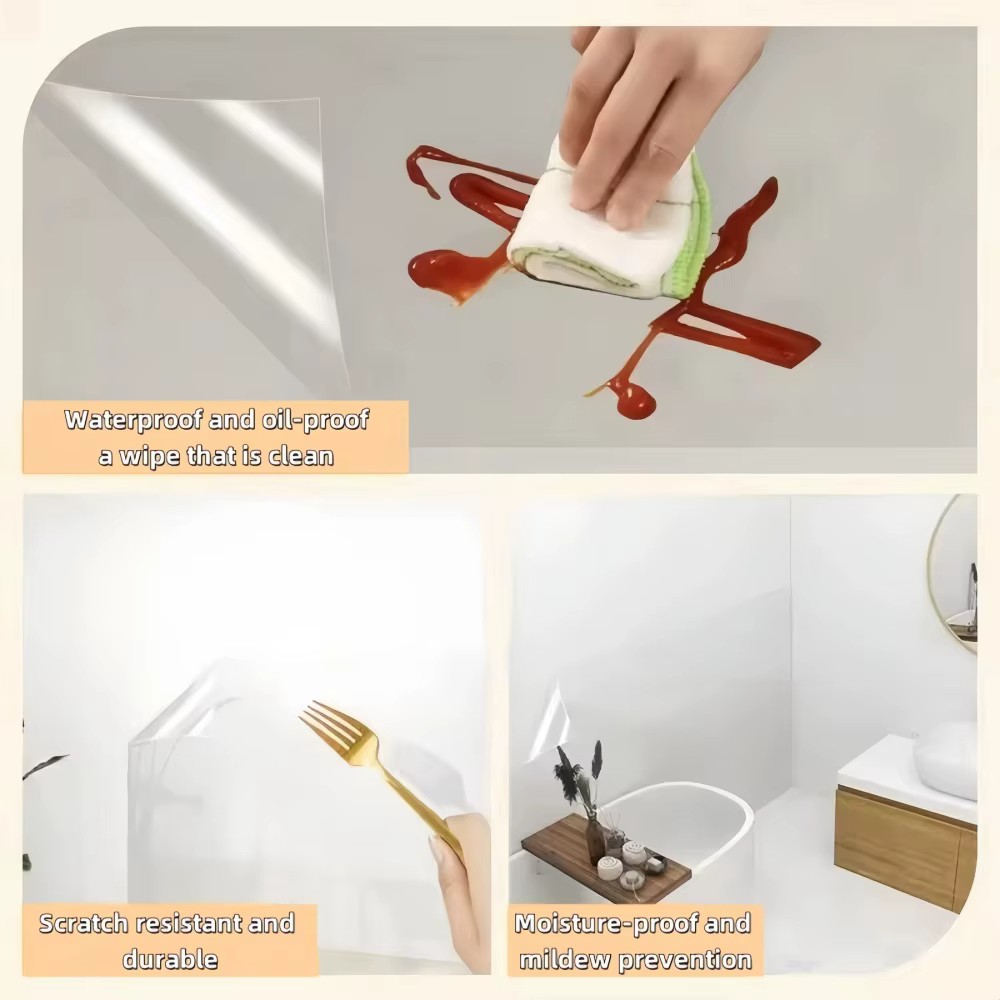 Papier peint mural de cuisine 3M/5M/10M